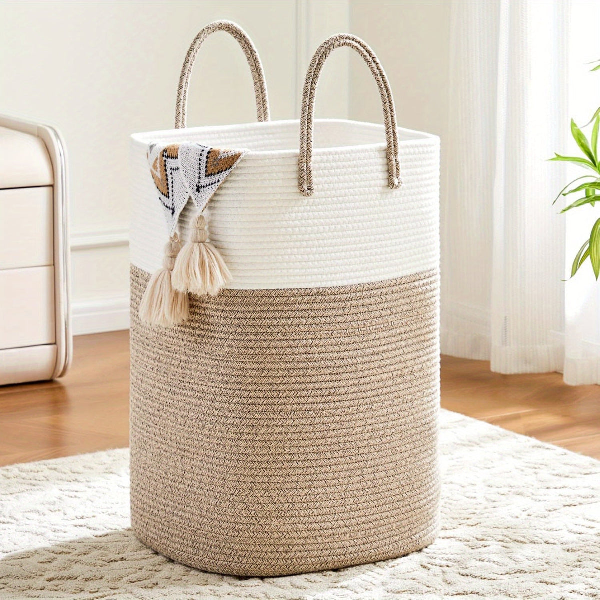 Oversized Woven Storage Bin - Ample Room, Built to Last