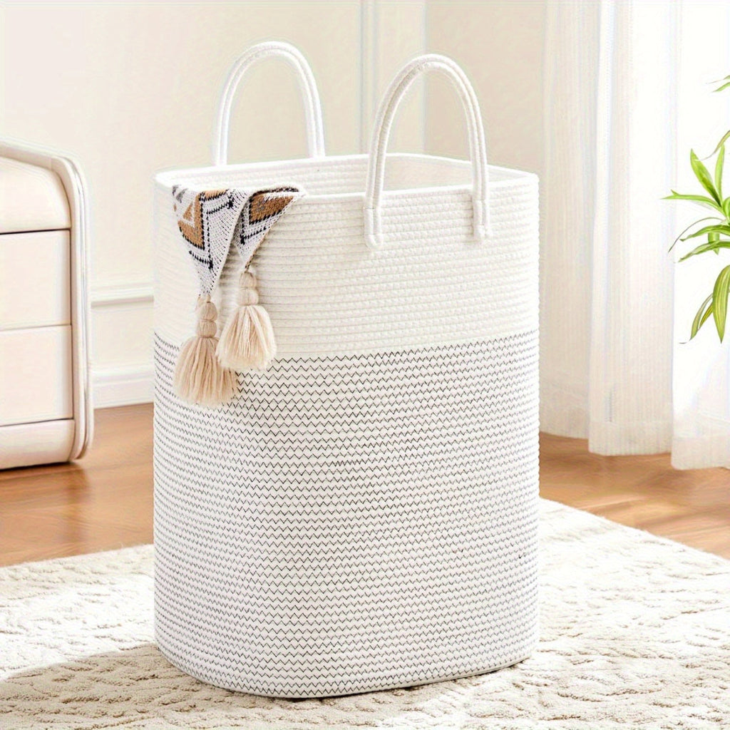Oversized Woven Storage Bin - Ample Room, Built to Last