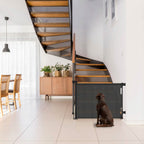 Extra Wide Child Safety Gate Retractable Door