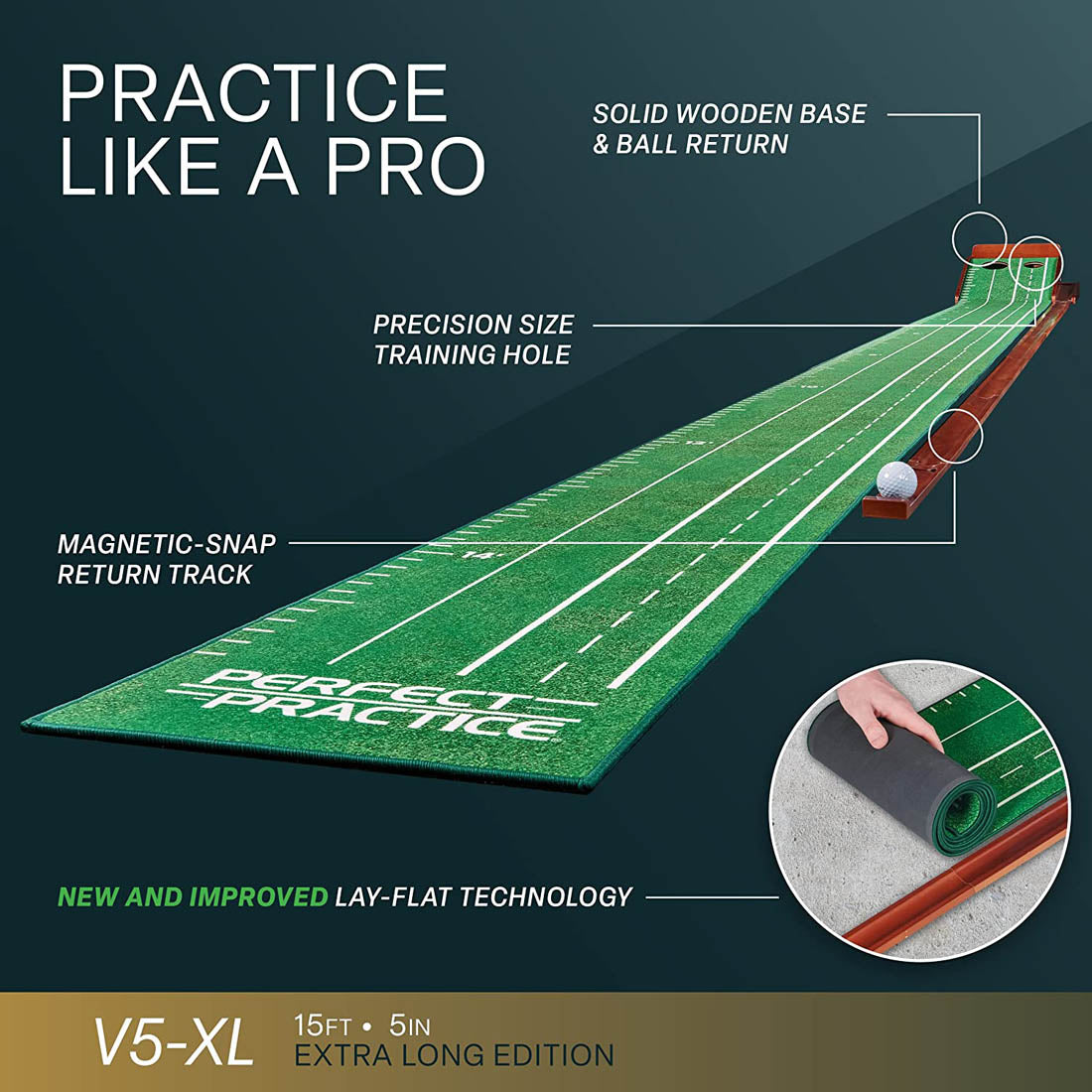 Perfect Practice Putting Mat