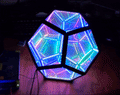 Dodecahedron Color Art Light