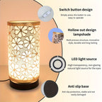 Floral USB Table Lamp | Warm Ambient Decorative Light