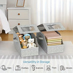 Stackable Cardboard Hat Storage Box Household Wardrobe Cap Organizer