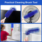 Flexible Microfiber Fan Cleaning Brush for Ceiling, Floor & Box Fans