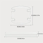 Car Door Handle Protective Film, Transparent Waterproof Car Door Handle Protector