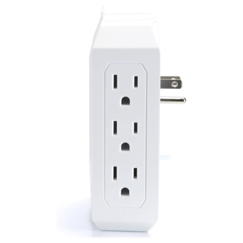 Emerson 6-Outlet + USB Wall Charger with Surge Protection and LED