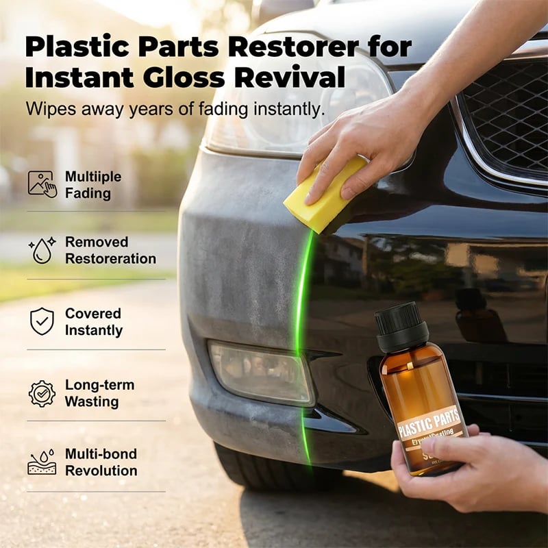 2026 New UpgradeCar Plastic Parts Crystal Coating Restorer