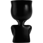 Face Flower Pot Head Planter