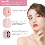 Facial Cleansing Brush IPX6 Waterproof 2 Speed Face Brush