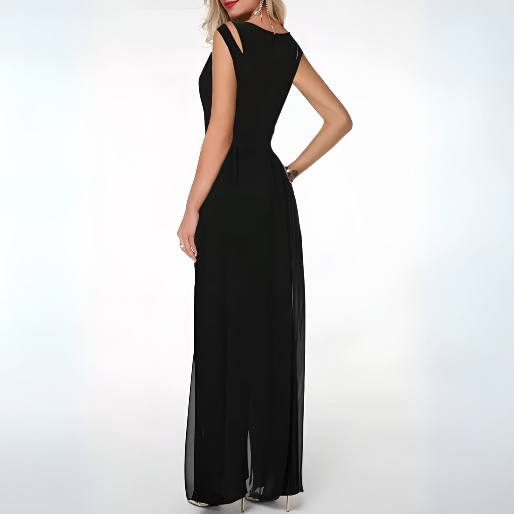 Niki | Women's Elegant Wide-Leg Jumpsuit