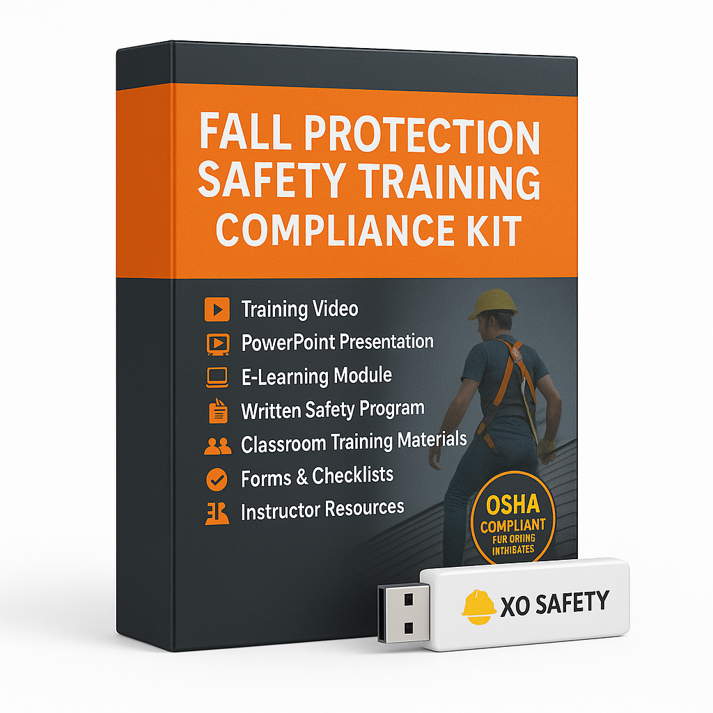 Fall Protection Safety Training Video Compliance Kit