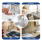 Faucet Splash Mat Sink Tray Water Drainage Pad Sponge Soap Holder