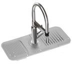 Faucet Splash Mat Sink Tray Water Drainage Pad Sponge Soap Holder