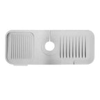 Faucet Splash Mat Sink Tray Water Drainage Pad Sponge Soap Holder