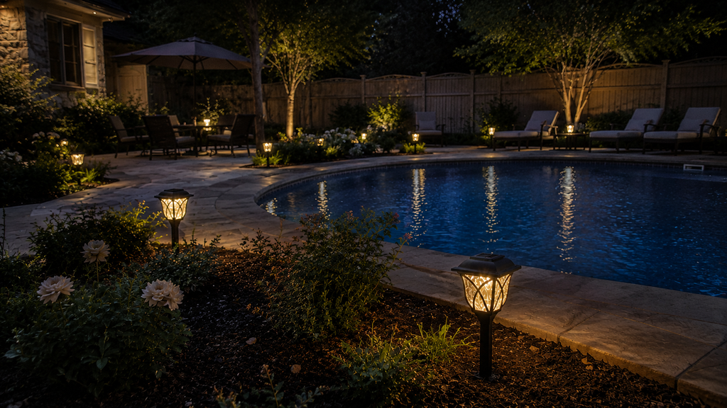 Solar Garden Lantern Lights