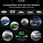 Head-Up Display Car GPS Digital Speedometer – HUD for Cars, Trucks & Motorcycles