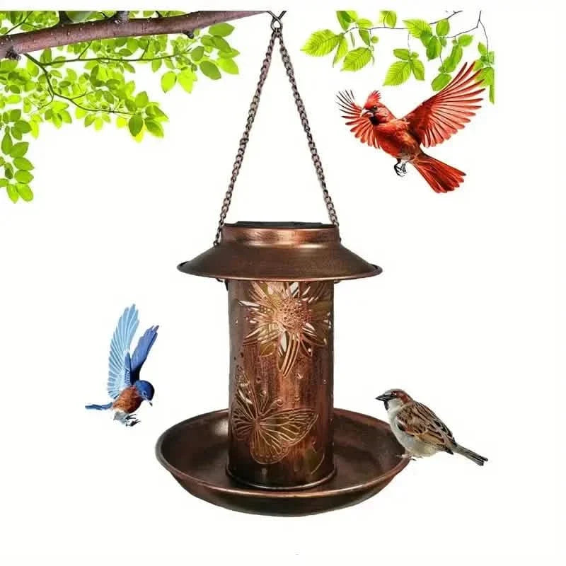 Feeder Exterior Solar Powered Lights Exterior Hanging Solar Powered Lights
