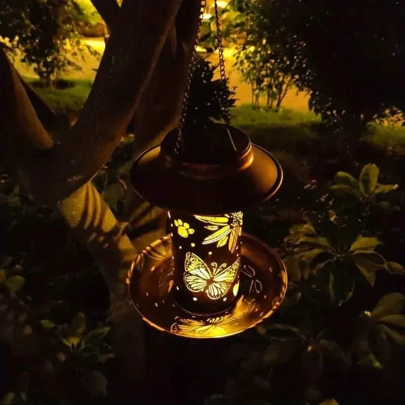 Feeder Exterior Solar Powered Lights Exterior Hanging Solar Powered Lights