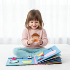 Felt Board Books Toddlers Interactive Learning Toy Set