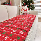 Seasonal Snowflake Sofa Protector Cover