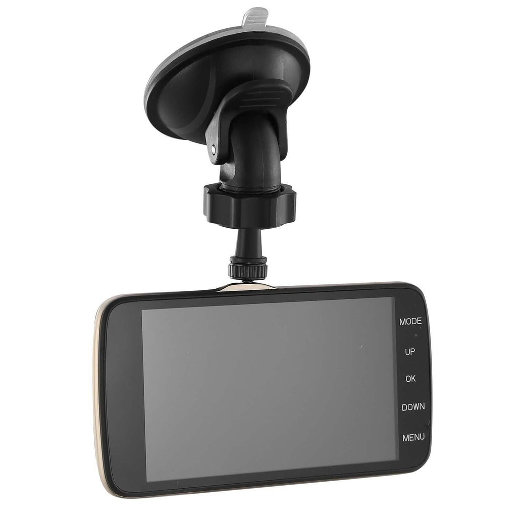 FHD 1080P Dash Cam 4" Screen Dual Cameras