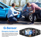 FHD 1080P Dual Lens Car DVR Dash Cam
