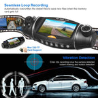 FHD 1080P Dual Lens Car DVR Dash Cam