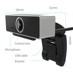 FHD 1080P Webcam USB Auto Focus with Microphone