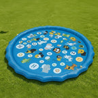 Inflatable Water Play Mat with Sprinkler