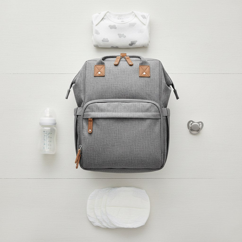 Nappy Backpack with Changing Pad for Parents