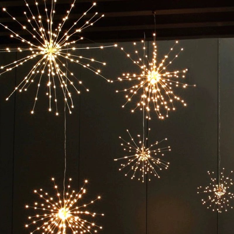 LED Copper Wire Firework Lamp with Remote