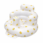 Inflatable Baby Seat with Built-In Pump