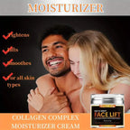 Firming & Lifting Facial Moisturizer Cream With Hyaluronic Acid, Collagen Retinol