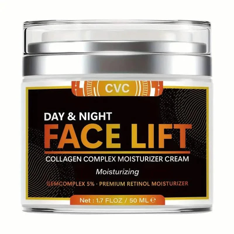 Firming & Lifting Facial Moisturizer Cream With Hyaluronic Acid, Collagen Retinol