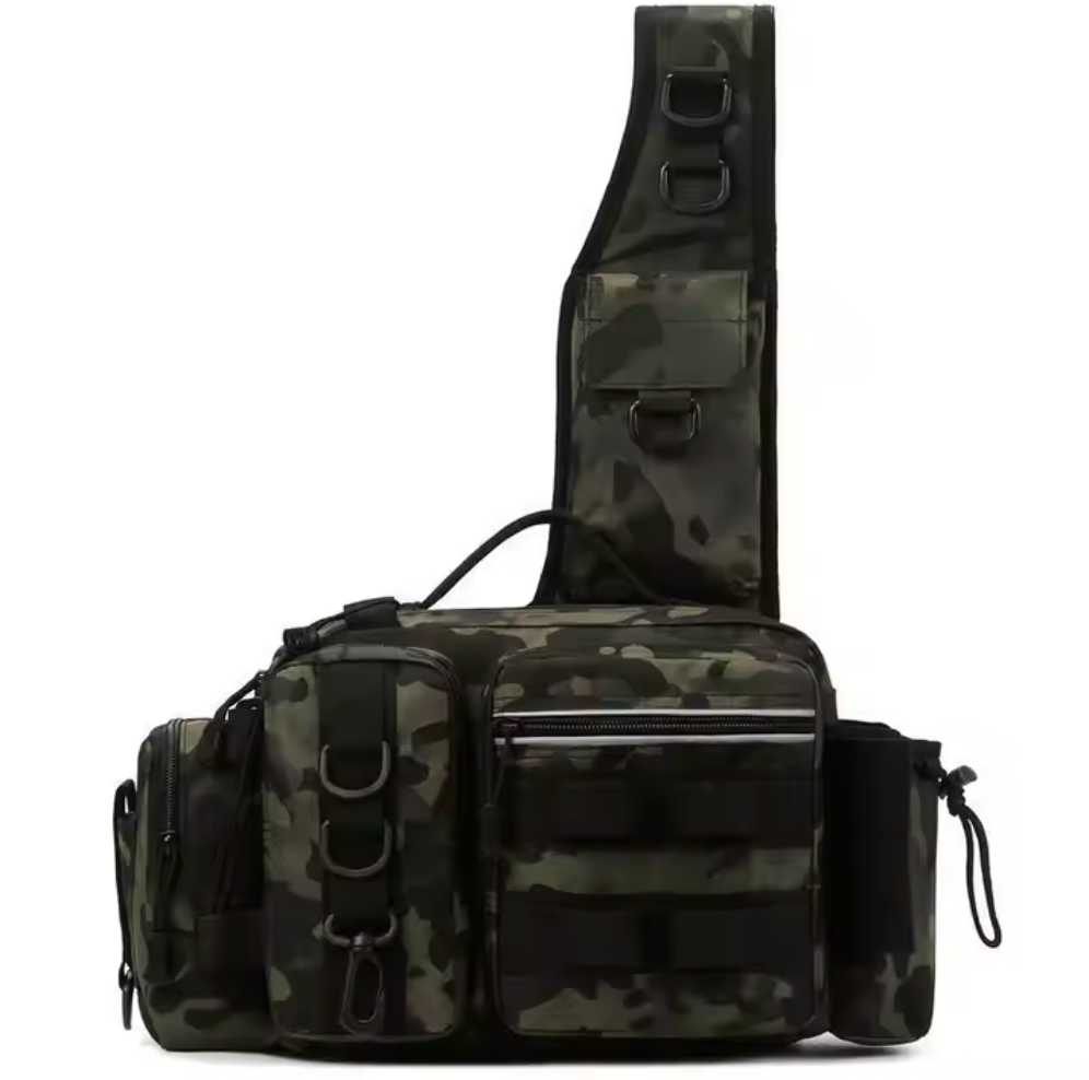 Convertible Fishing Pack with Rod & Drink Holders