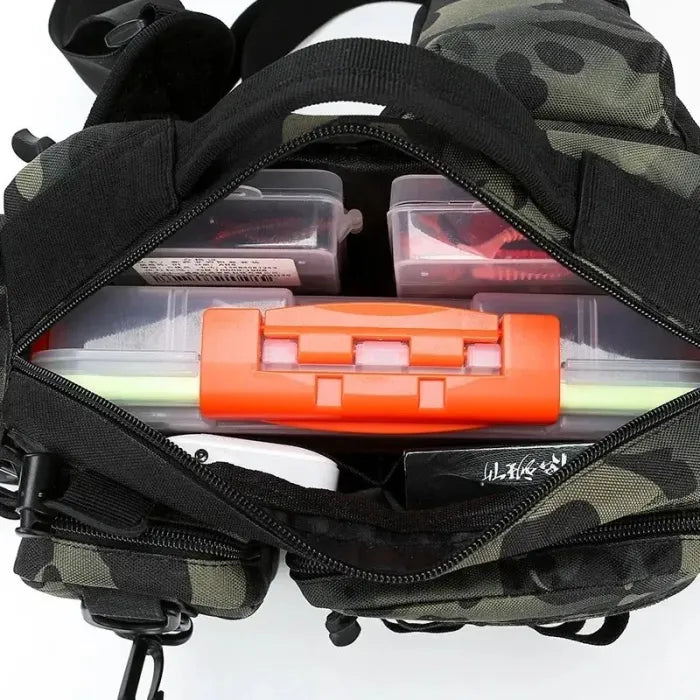 Convertible Fishing Pack with Rod & Drink Holders