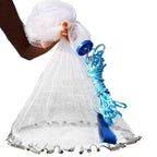 Fishing Cast Net Bait Trap Heavy Duty