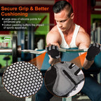 Fitness Workout Gloves with Wrist Wrap Strap