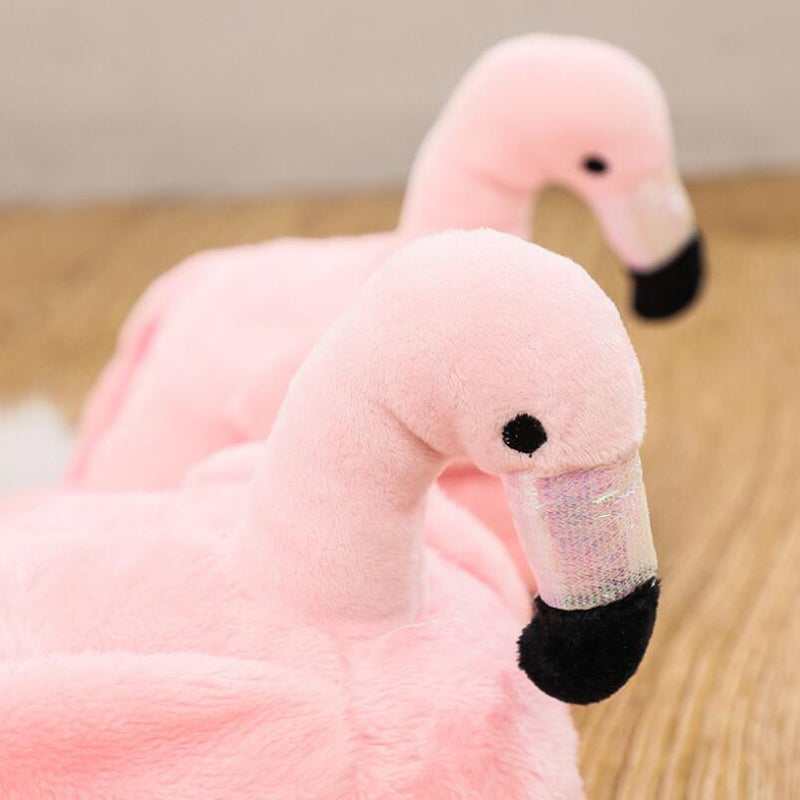 Cozy Flamingo House Shoes