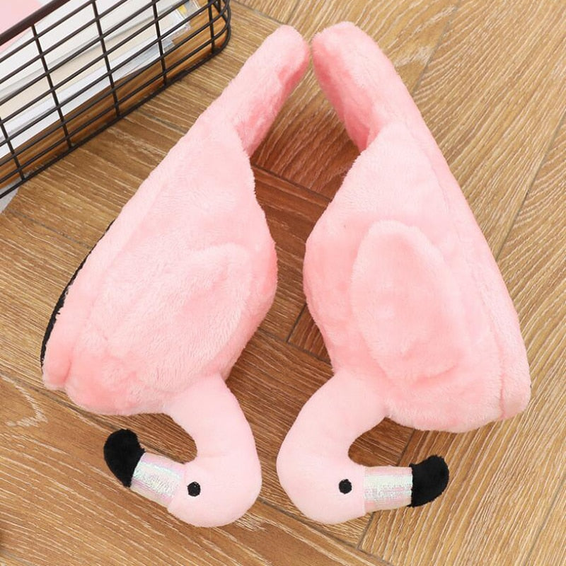 Cozy Flamingo House Shoes