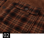 Men's Plaid Lined Shirt Jacket