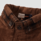 Men's Plaid Lined Shirt Jacket