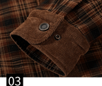 Men's Plaid Lined Shirt Jacket