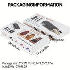 Flat Iron Comb, ABS Plastic Handle Hair Straightener Comb Attachment