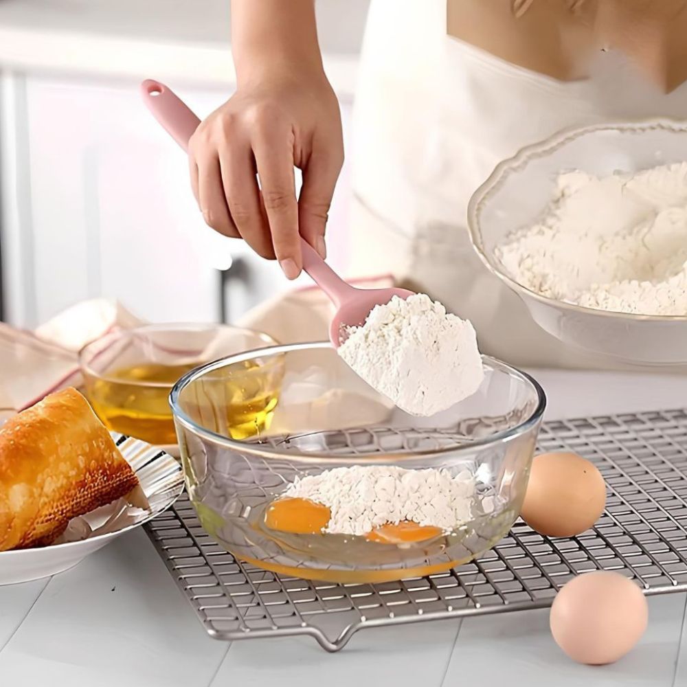 Silicone Utensil Set | 6 Piece Baking & Cooking Tools