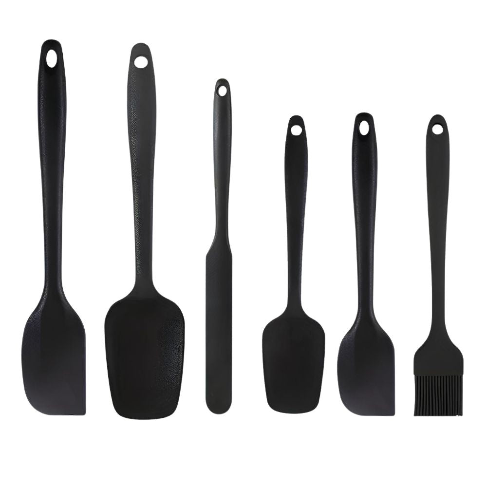 Silicone Utensil Set | 6 Piece Baking & Cooking Tools
