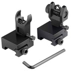 Flip Up Rear Front Aluminum Alloy Tactical Sight Set