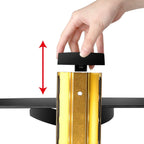 Floating Wall Mounted Strengthened Tempered Glass Shelf