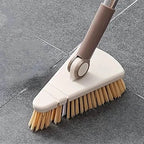 Floor Scrub Brush Long Handle Detachable Stiff Bristles