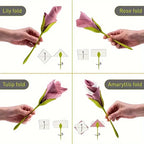 Florenza™ – Stylishly Roll Napkins into Flowers (2 Pieces)